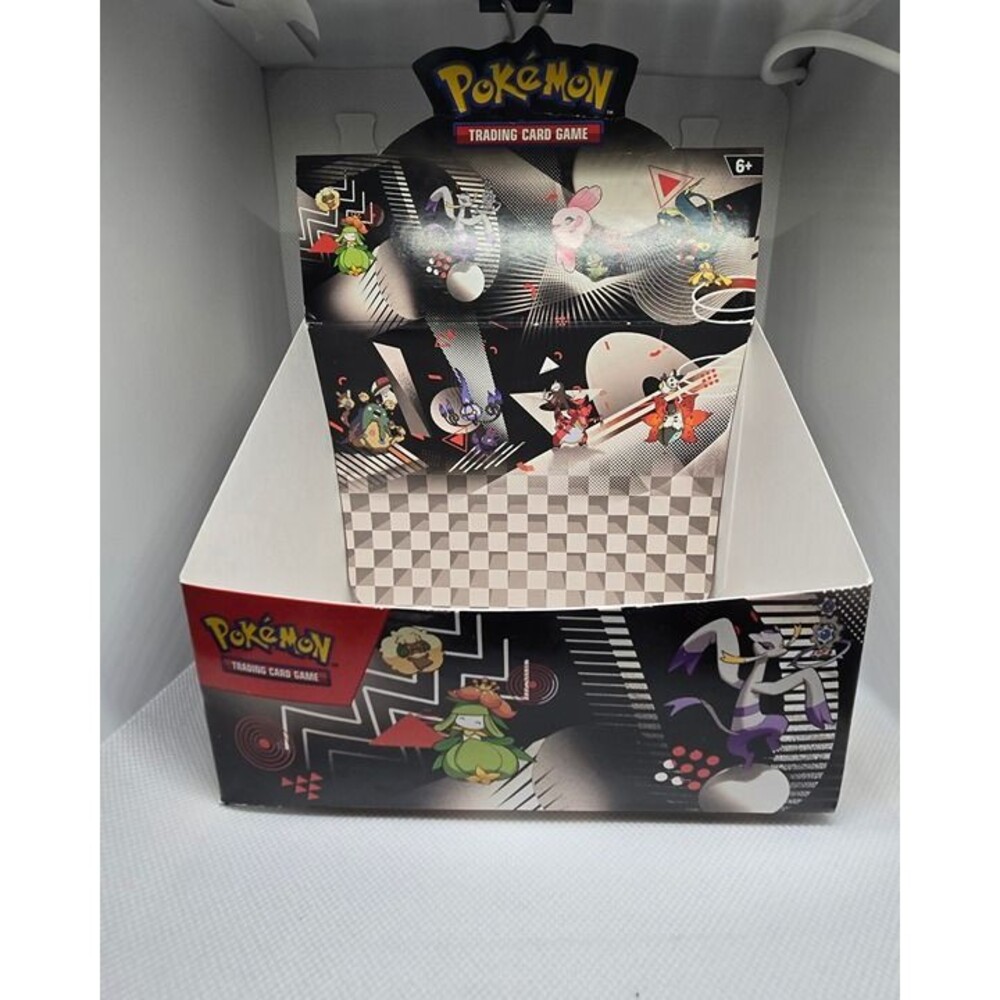 Pokemon Black Bolt & White Flare Unova Tin Display Retail Box Empty